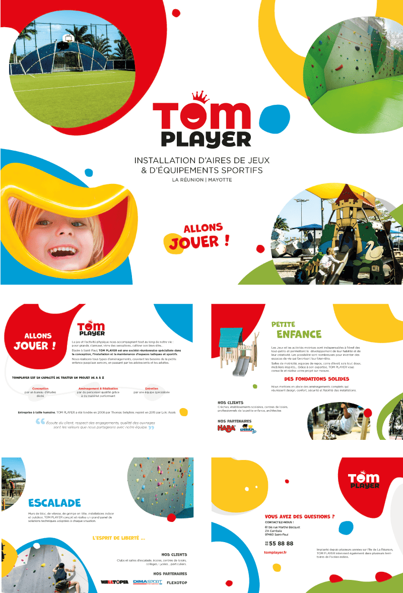 Plaquette TOM PLAYER